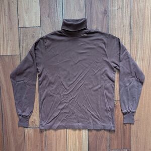 L.L. Bean Vintage Chocolate Turtleneck (M)